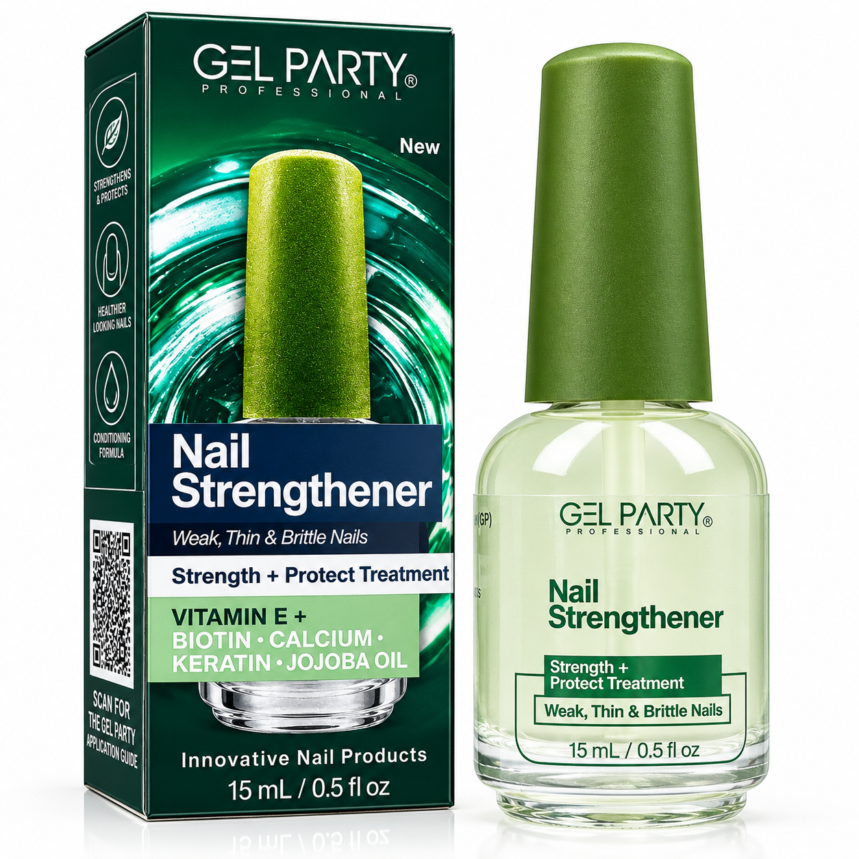 GEL PARTY Nail Strengthener – Strength & Protect Treatment